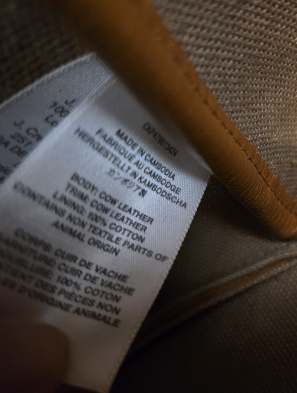Madewell The Zip-Top Essential Suede Office Work Laptop Tote in Dark Camel Brown - Picture 8 of 15